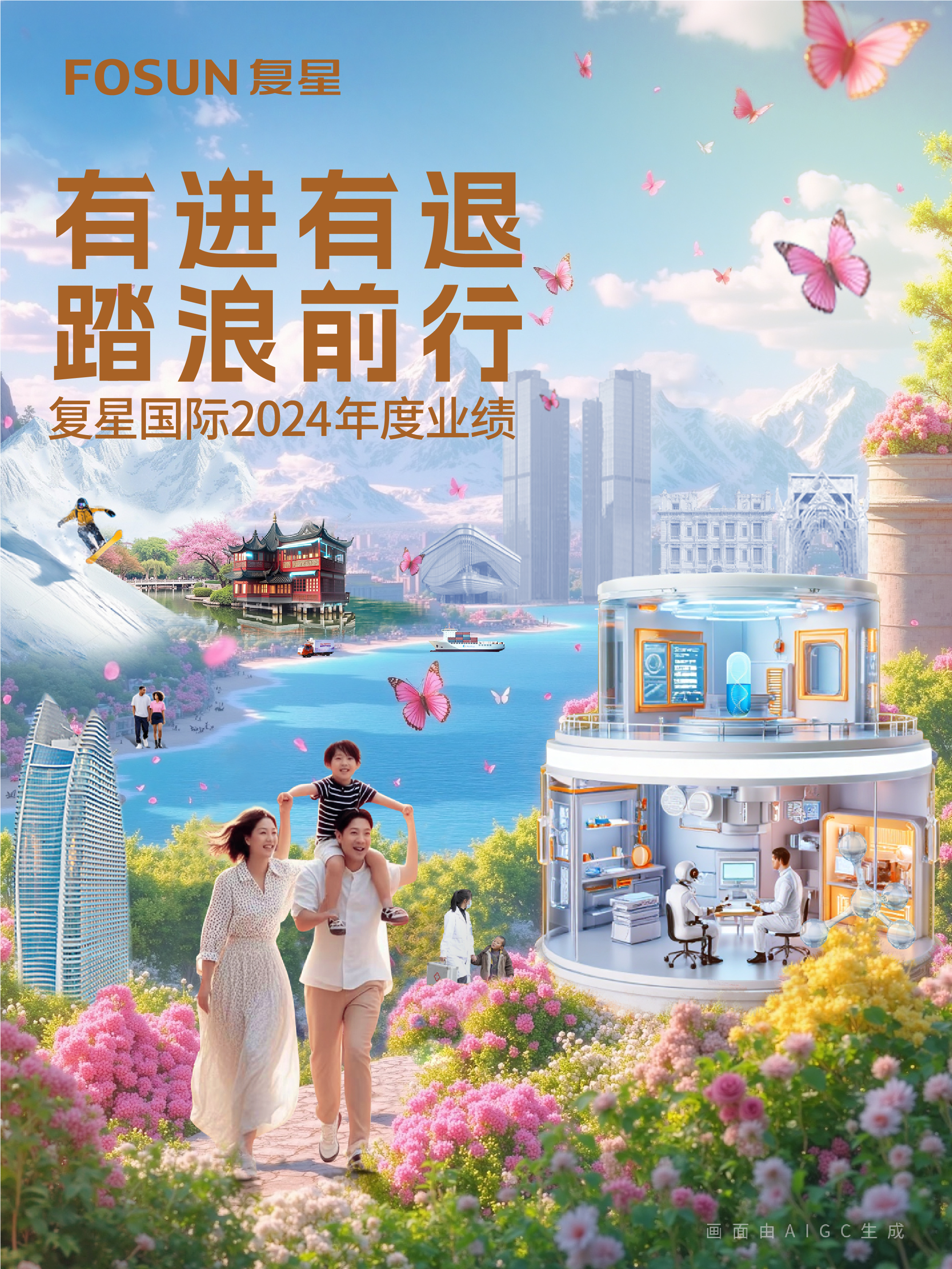 復星國際發布2024年業績：總收入人民幣1921.4億元，產業運營利潤人民幣49億元，整體經營面穩健